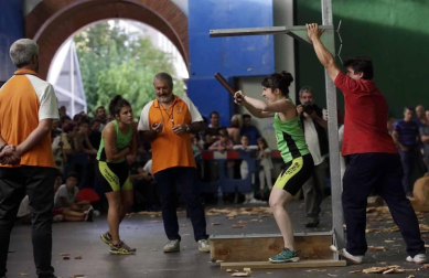 Iker Vicente cumplió el pronóstico y arrasó en la eliminatoria de Huarte