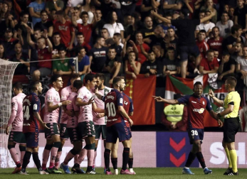 Galería de imágenes del partido de la jornada 5 de LaLiga Santander disputado en El Sadar.