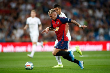 Encuentro de la Jornada 6 de LaLiga Santander 2019-2020 disputado en el estadio Santiago Bernabéu.