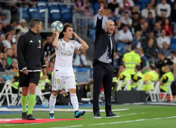 Encuentro de la Jornada 6 de LaLiga Santander 2019-2020 disputado en el estadio Santiago Bernabéu.