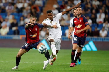 Encuentro de la Jornada 6 de LaLiga Santander 2019-2020 disputado en el estadio Santiago Bernabéu. Los locales vencieron con goles de Vinicius Jr. y Rodrygo.