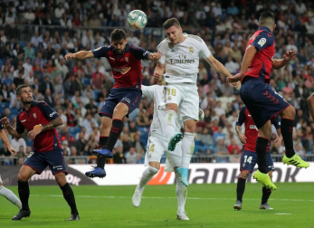 Encuentro de la Jornada 6 de LaLiga Santander 2019-2020 disputado en el estadio Santiago Bernabéu. Los locales vencieron con goles de Vinicius Jr. y Rodrygo.