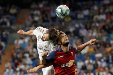 Encuentro de la Jornada 6 de LaLiga Santander 2019-2020 disputado en el estadio Santiago Bernabéu. Los locales vencieron con goles de Vinicius Jr. y Rodrygo.