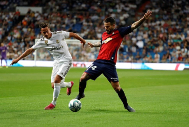 Encuentro de la Jornada 6 de LaLiga Santander 2019-2020 disputado en el estadio Santiago Bernabéu.
