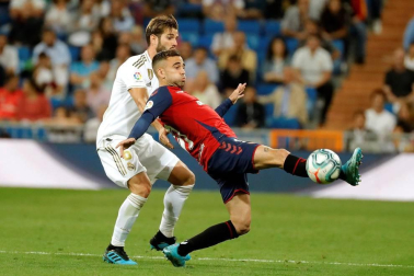 Encuentro de la Jornada 6 de LaLiga Santander 2019-2020 disputado en el estadio Santiago Bernabéu.