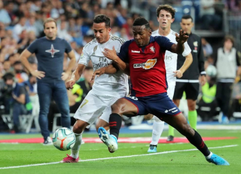 Encuentro de la Jornada 6 de LaLiga Santander 2019-2020 disputado en el estadio Santiago Bernabéu.