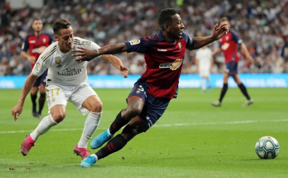 Encuentro de la Jornada 6 de LaLiga Santander 2019-2020 disputado en el estadio Santiago Bernabéu.