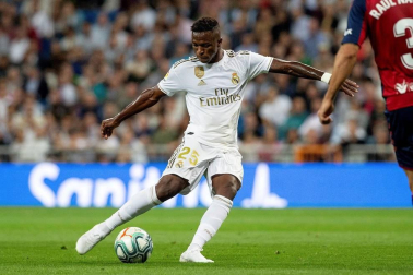 Encuentro de la Jornada 6 de LaLiga Santander 2019-2020 disputado en el estadio Santiago Bernabéu.