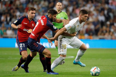 Encuentro de la Jornada 6 de LaLiga Santander 2019-2020 disputado en el estadio Santiago Bernabéu.
