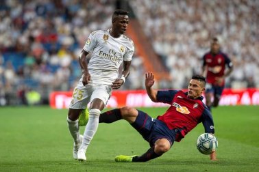 Encuentro de la Jornada 6 de LaLiga Santander 2019-2020 disputado en el estadio Santiago Bernabéu.