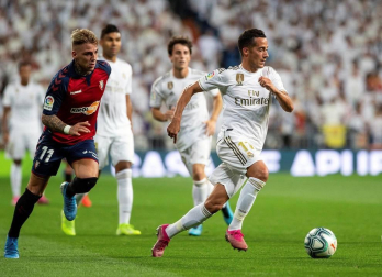 Encuentro de la Jornada 6 de LaLiga Santander 2019-2020 disputado en el estadio Santiago Bernabéu.