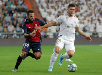 Encuentro de la Jornada 6 de LaLiga Santander 2019-2020 disputado en el estadio Santiago Bernabéu.