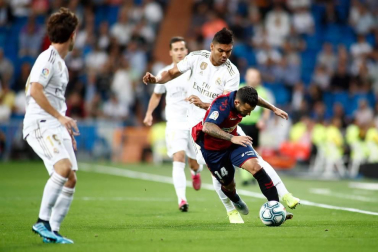 Encuentro de la Jornada 6 de LaLiga Santander 2019-2020 disputado en el estadio Santiago Bernabéu.