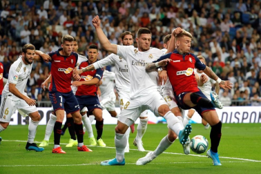Encuentro de la Jornada 6 de LaLiga Santander 2019-2020 disputado en el estadio Santiago Bernabéu.