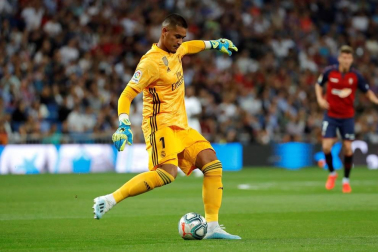 Encuentro de la Jornada 6 de LaLiga Santander 2019-2020 disputado en el estadio Santiago Bernabéu.