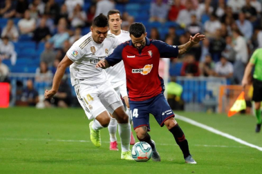 Encuentro de la Jornada 6 de LaLiga Santander 2019-2020 disputado en el estadio Santiago Bernabéu.