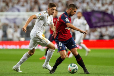Encuentro de la Jornada 6 de LaLiga Santander 2019-2020 disputado en el estadio Santiago Bernabéu.