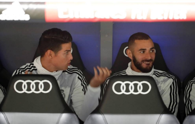 Encuentro de la Jornada 6 de LaLiga Santander 2019-2020 disputado en el estadio Santiago Bernabéu.