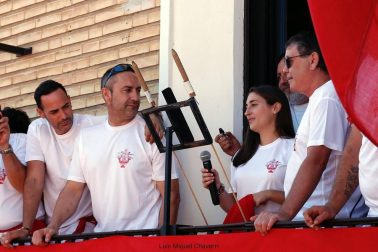 Fotos del cohete de fiestas de Cortes este sábado 28 de septiembre