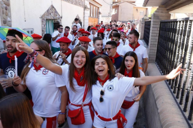 Fotos del cohete de fiestas de Cortes este sábado 28 de septiembre