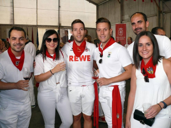 Fotos de la celebración de la XXXVI Muestra de Vinos en fiestas de Corella, que reunió a 27 bodegas de la Denominación de Origen Navarra.