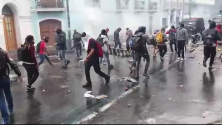 Ecuador declara el estado de excepción tras los disturbios en las protestas masivas