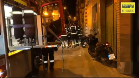 Muere un joven al incendiarse su trastero en el madrileño barrio de Vallecas