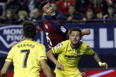 Imágenes del partido disputado este sábado en El Sadar.