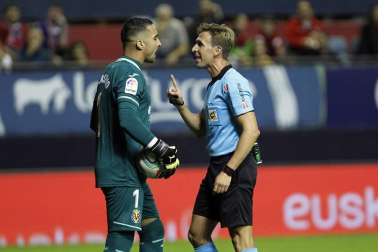 Imágenes del partido disputado este sábado en El Sadar.