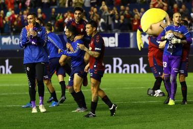 Imágenes del partido disputado este sábado en El Sadar.