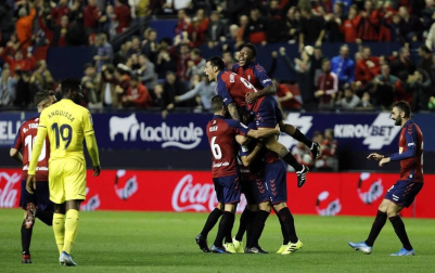 Imágenes del partido disputado este sábado en El Sadar.