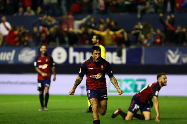 Imágenes del partido disputado este sábado en El Sadar.