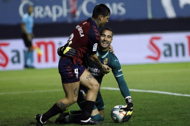 Imágenes del partido disputado este sábado en El Sadar.