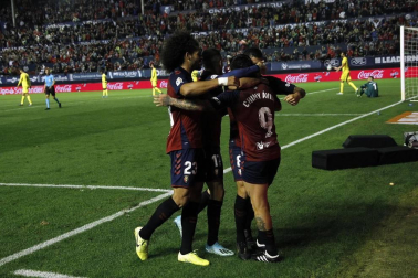 Imágenes del partido disputado este sábado en El Sadar.