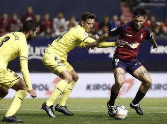Imágenes del partido disputado este sábado en El Sadar.