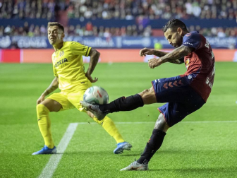 Imágenes del partido disputado este sábado en El Sadar.