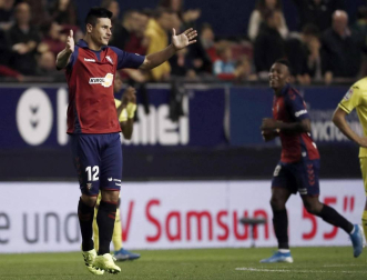 Imágenes del partido disputado este sábado en El Sadar.