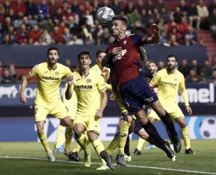 Imágenes del partido disputado este sábado en El Sadar.