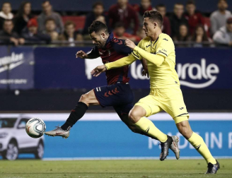 Imágenes del partido disputado este sábado en El Sadar.