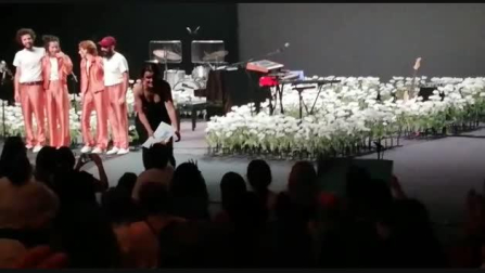 Amaia termina su segunda noche en Pamplona como una rojilla más