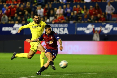 Imágenes del partido disputado este sábado en El Sadar.