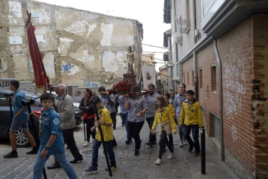 Todas las fotos de la procesión de los Muros de Tafalla celebrada este domingo 6 de octubre de 2019.