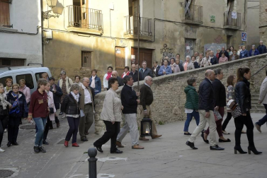 Todas las fotos de la procesión de los Muros de Tafalla celebrada este domingo 6 de octubre de 2019.