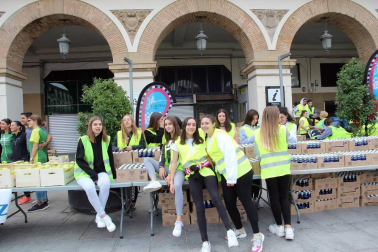 Todas las fotos de la IV Marcha contra el Cáncer de la Ribera celebrada este domingo en la capital ribera