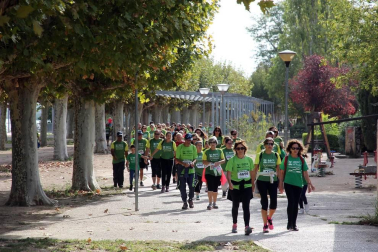 Todas las fotos de la IV Marcha contra el Cáncer de la Ribera celebrada este domingo en la capital ribera