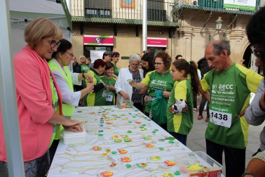 Todas las fotos de la IV Marcha contra el Cáncer de la Ribera celebrada este domingo en la capital ribera