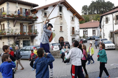Fotos del inicio de las fiestas de Lekunberri este miércoles