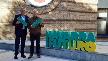 Todas las fotos de la presentación de la feria 'Navarra con futuro', que tendrá lugar el próximo 12 de noviembre en Baluarte