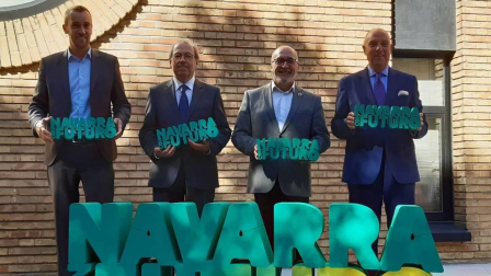 Todas las fotos de la presentación de la feria 'Navarra con futuro', que tendrá lugar el próximo 12 de noviembre en Baluarte