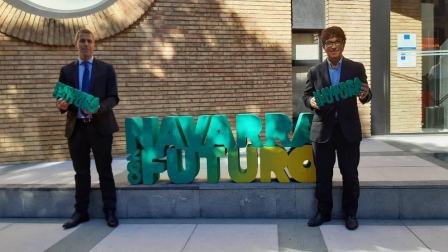 Todas las fotos de la presentación de la feria 'Navarra con futuro', que tendrá lugar el próximo 12 de noviembre en Baluarte